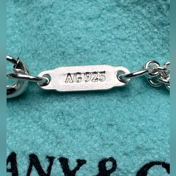 Tiffany & Co. Silver Infinity Pendant Necklace - Picture 8 of 9
